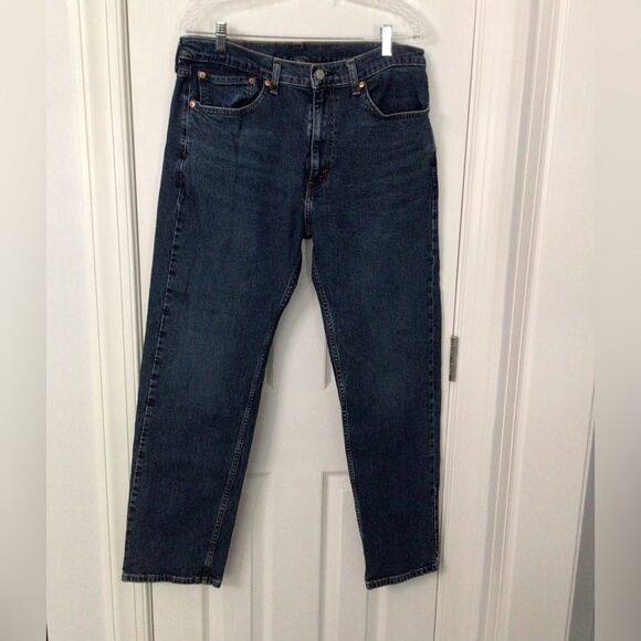 Levi’s 505 Regular Fit Straight Leg Jeans W34 L34 - Picture 1 of 6